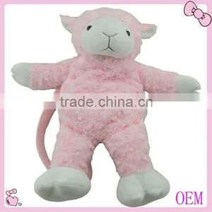 Plush Animal Sheep Bagpack With Trolley thumbnail-2