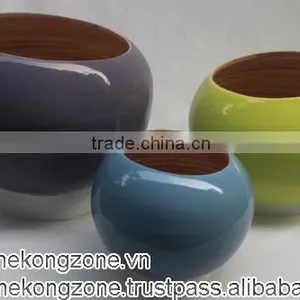 Bamboo Vase - Set of 3 Pcs thumbnail-1