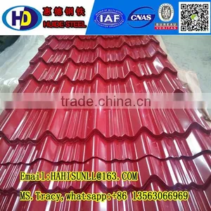 Colorful Corrugated Roofing Steel Tile------Made in China thumbnail-1