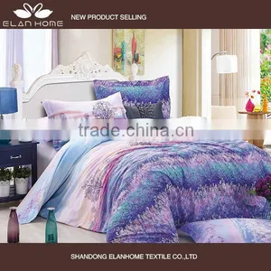 100% Cotton Pigment Printting Beautiful Home Bedding Set thumbnail-1