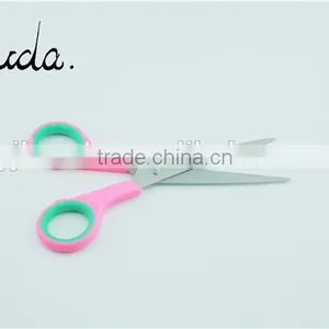 Good Quality Colourful Soft Handle Office Scissors/student Scissors BD-S1618 thumbnail-1