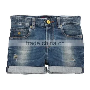Women Girl Jeans Shorts thumbnail-4