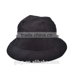 Plain Dyed Fashion Bucket Hat Boonie Outdoor Cap 100%cotton thumbnail-1