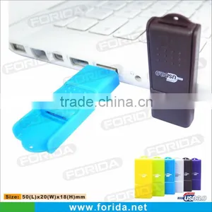 Push and Pull Style Colorful USB3.0 Micro SD Card Reader for Smartphone thumbnail-1