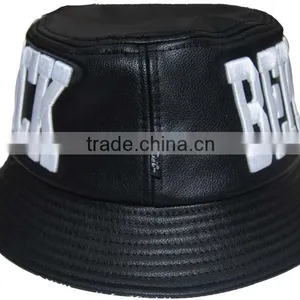 Custom Bucket Hat/leather Bucket Hat/bucket Hat Wholesale thumbnail-3