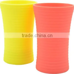 2016 New Plastic Toothbrush Cup / Bathroom Acrylic Cup for Toothbrush / Miami Plastic Tumbler thumbnail-1