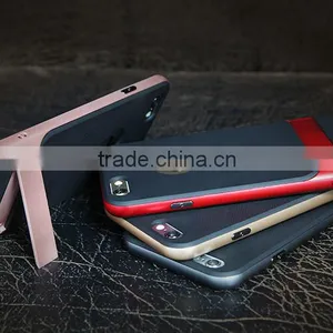 Premium TPU Mobile Phone Case With PC Stander, Wholesale Phone Case For IPhone 6 thumbnail-1