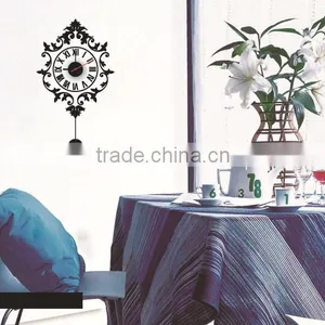 Simple Clock Shape Room Decor 3D Wall Sticker,vinyl Wall Clock Sticker,kids 3d Wall Sticker thumbnail-1