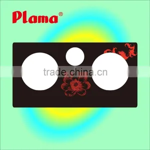 High Quality 3 Burner Gas Stove Glass Top thumbnail-1