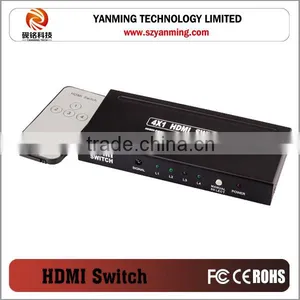 4 Port HDMI Switch 4x1 Metal Case Hdmi Switcher 4 Input, 1 Output thumbnail-2