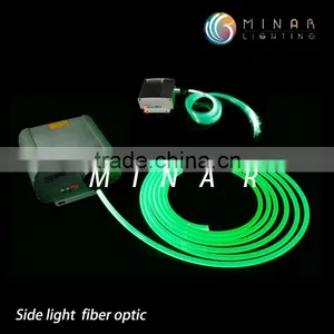High Quality 10mm Pof Fiber Optic Side Glow Cable Lighting Kits thumbnail-4