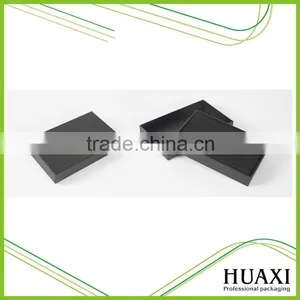 High Quality Small Black Paper Box With Foam Insert thumbnail-1