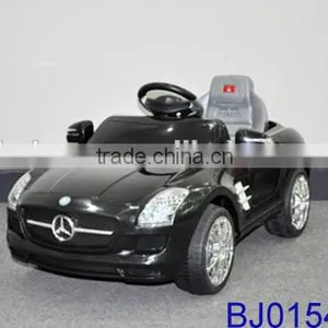 Cool Black Remote Control Ride on Car for Kids thumbnail-1