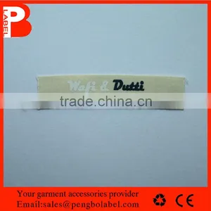 High Quality Recyled Cotton Garment Printed Label thumbnail-5