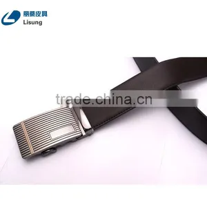 Luxury Automatic Buckle Adjustable Leather Belt Without Holes thumbnail-5