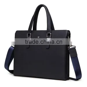 New Fashion Custom Simple Laptop Genuine Leather Men Briefcase at Low Price thumbnail-5
