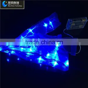 Ribbon Series Green Color 2AA Batetry Case Garden Party Lights thumbnail-1