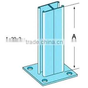 Steel Building Hanging Rail Roller Bracket thumbnail-1