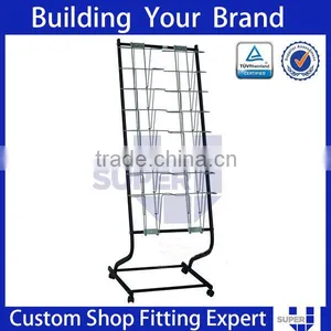 Portable Literature Holder Display Stands Wire Books Quality Choice thumbnail-1