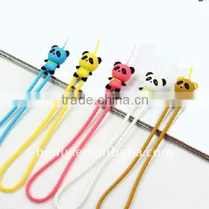 Fashion Cartoon 3D Animal Design Silicone Cell Phone Straps Accessories thumbnail-1