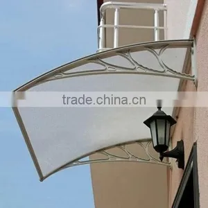 Plastic Awning Material Polycarbonate Rain Cover for Balcony Awning thumbnail-6