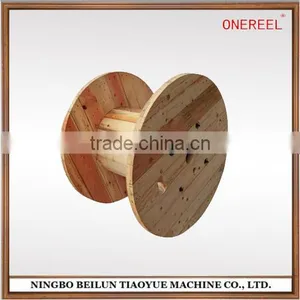 Nailed Pine Wire Cable Reel Spool thumbnail-1
