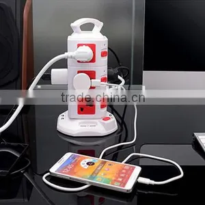 250v Universal Electrical Extension Multi Power Socket Outlet thumbnail-4