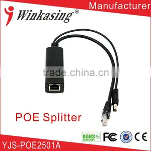 Support 10/100Mbps Data Transmission 100m for Poe Splitter YJS-POE2501A thumbnail-1
