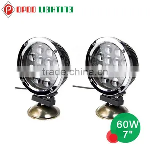Factory Wholesale 12V 7'' 60w Work Led Lights for Truck thumbnail-5