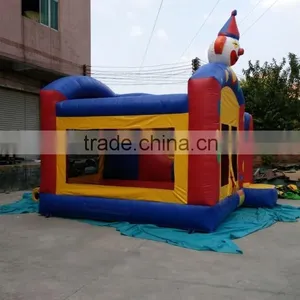 2015 Hot Commercial Clown Inflatable Bouncer Combo thumbnail-3