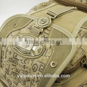 Fashion Style Canvas Backpack,2016 the Latest Design of Canvas Backpack Quality Choice thumbnail-3