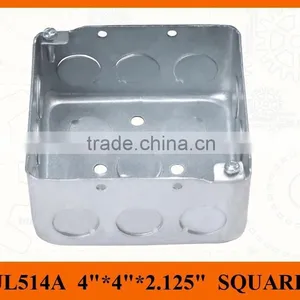 Galvanized Electric Steel Metal Junction Box Outlet Box thumbnail-1