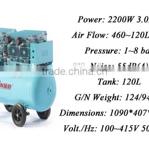 Portable Silent Oil-free Air Compressor With 100% Oilless Pure Clean Air(TW5504) thumbnail-2