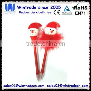 Holiday Novelty Pen Snowman Toy Ballpoint Pen thumbnail-1