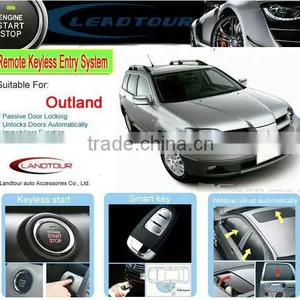 Remote Keyless Entry Car Alarm System Pke Remote Start Outland With Profession Wire Sockets thumbnail-1
