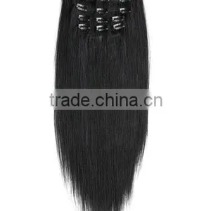 Pretty Mixed Color Remy Hair Extensions Clip in Human Hair Extension thumbnail-1