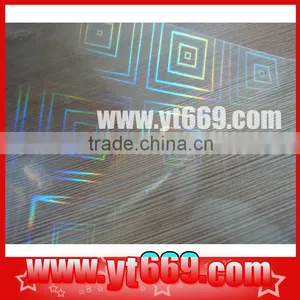Transparent Holographic Lamination Film thumbnail-1