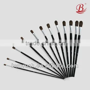Professional Artist Wild Boar Hair Oil Paint Brushes,bristle Brush thumbnail-1