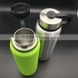 40oz Vacuum Sports Water Bottle/double-wall Stainless Steel Metal Flask/go Hiking 600ml Vacuum Travel Bottle thumbnail-2