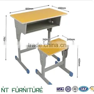 New Design Single Student Table and Chair School Furniture thumbnail-1