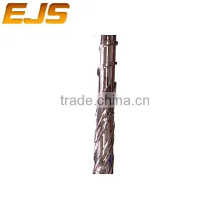 Super-hard Bimetallic Extruder Single Screw for HDPE/LDPE/LLDPE Blown Film Molding Machine/China Extruder thumbnail-2