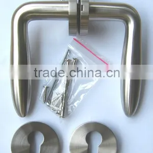 HS036 Stainless Steel Solid Casting Lever Door Handle thumbnail-1
