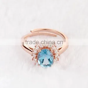 Fashion Jewelry New Design Gemstone Ring Manufactures in Canada SRO039R thumbnail-3