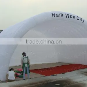 Factory Sale Big White Inflatable Tent Stage thumbnail-1