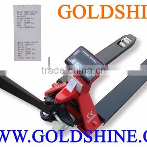 High Accuracy Digital Pallet Truck Scale/Top Quality Latest Edition Factory Price Professional Scale Hand Pallet Truck thumbnail-1