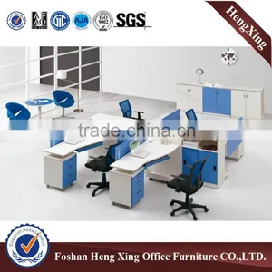 2016 Newest Modern Design 4 Seaters Office Partition(HX-CRV005-2) thumbnail-6