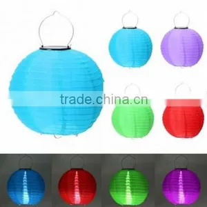 12 Inch Solar LED Lantern / Garden Lamp Decor / Led Solar Camping Lantern thumbnail-1