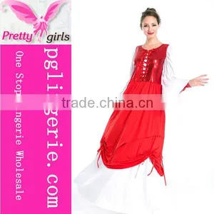 Beauty Lady Halloween Cosplay Game Dress Medieval Princess Costume thumbnail-1