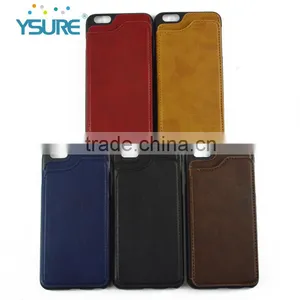 Retro Style PU Leather Flip Back Cover Case For IPhone 7 thumbnail-2
