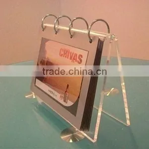 Clear Acrylic Calendar Display Stand thumbnail-1